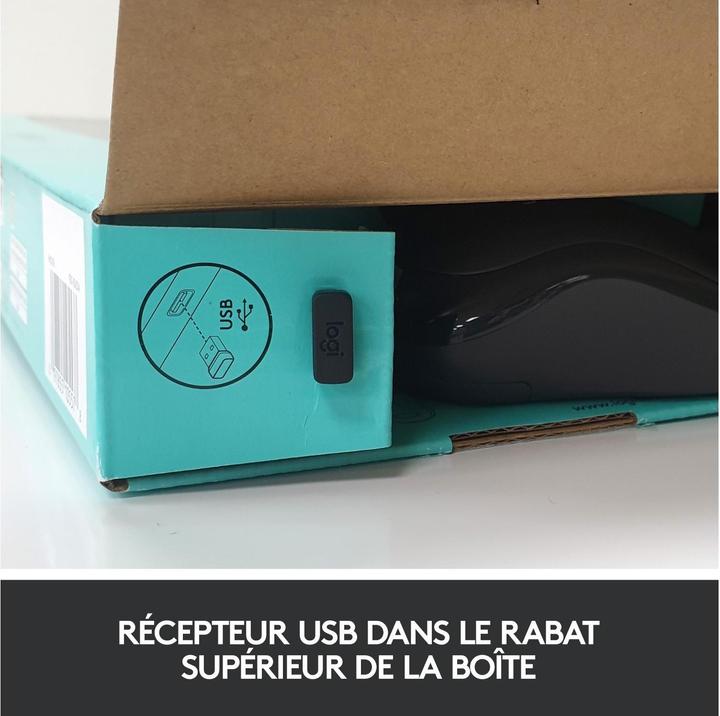 Produktbild Logitech Mk270 (Eng. Int., Kabellos)