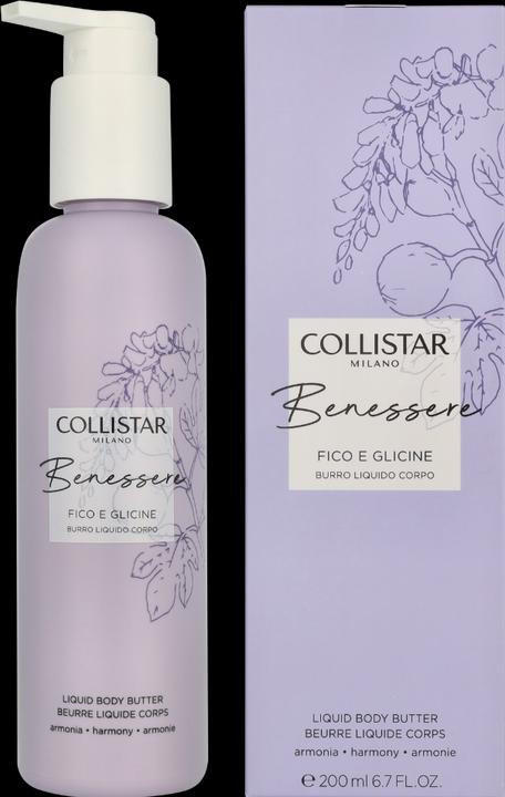 Immagine prodotto Collistar Benessere Fico E Glicine Burro Liquido Corpo 200 ml (Burro corpo, 200 ml)