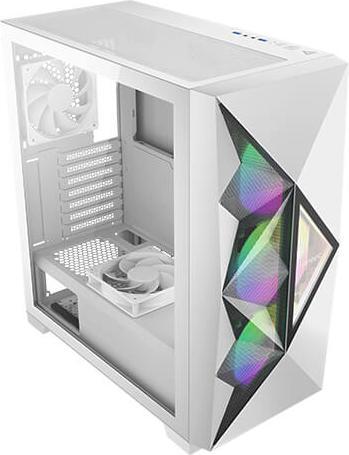 Produktbild Antec Geh Gamer Dark Fleet DF800 FLUX Midi Tower weiss retail (ATX, Mini-ITX)