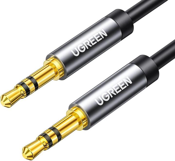 Produktbild Ugreen AV119 3.5mm AUX 5m jack cable (black) (5 m, 3.5mm Klinke (AUX))