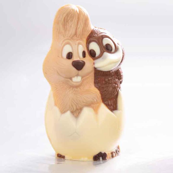 Image du produit Martellato Moule à chocolat 2 pièces lapin & poussin