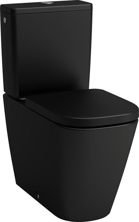 Laufen Meda Combiné WC au sol, sans rebord, Silent Flush, 360x680mm, chasse deau basse