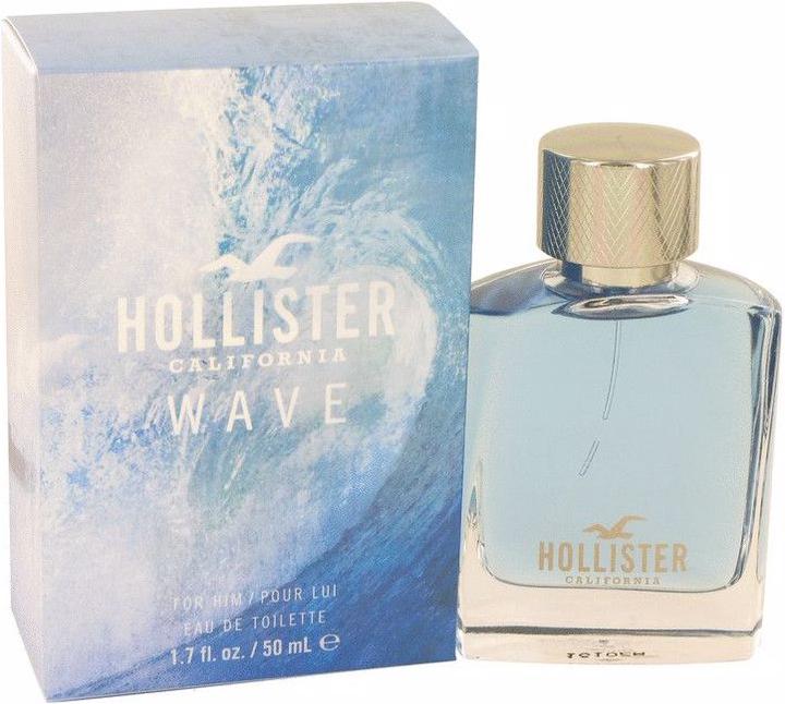Actual product image Hollister Wave by Eau de Toilette Spray (Tester) 100 ml (Eau de toilette, 34 ml)