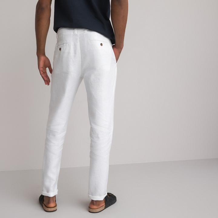 Actual product image La Redoute Collections Linen trousers (32)