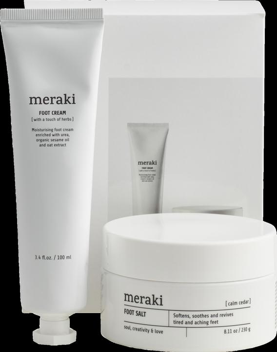 Produktbild Meraki Foot spa with salt and scrub gift box (309779406) (Fussbad, 100 ml)