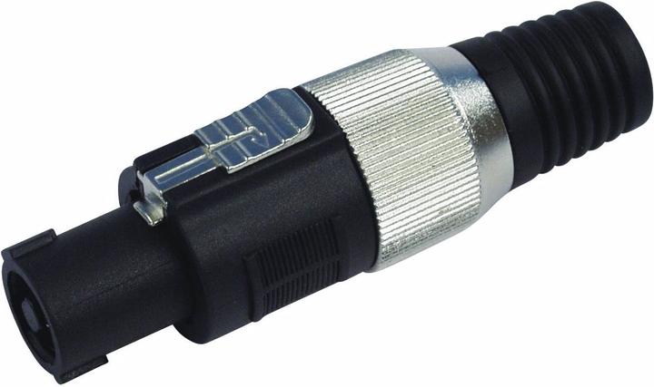 Actual product image Omnitronic Speaker cable plug