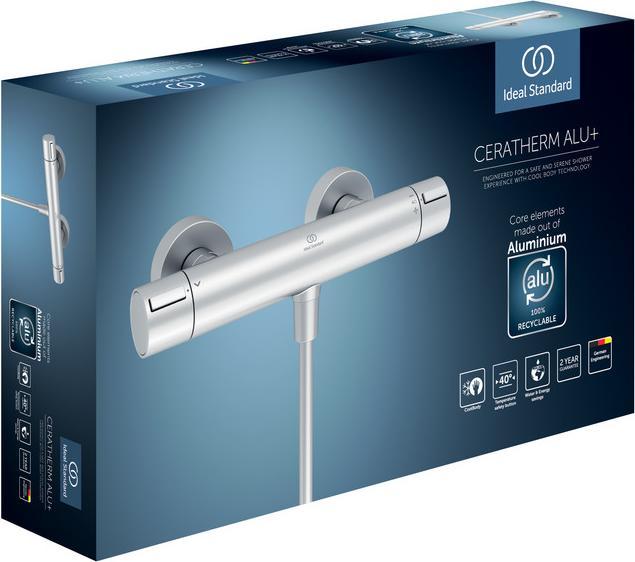 Produktbild Ideal Standard Brausethermostat Aufputz Alu+