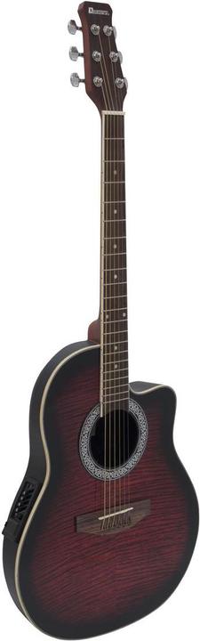 Immagine prodotto Dimavery RB-300 Roundback (Chitarra semi acustica, Peccio, Noce)