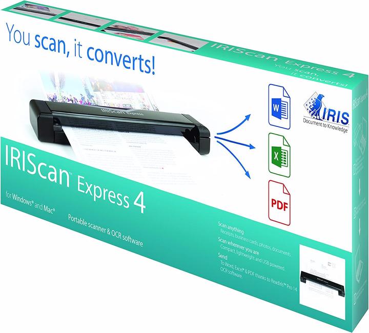 Actual product image Iris IRIScan Express 4 (USB)
