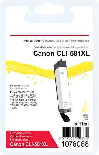 Immagine prodotto Office Depot Cartuccia d'inchiostro CLI-581XL Compatibile CLI-581XL Giallo