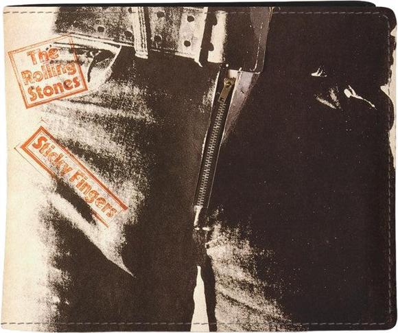 Rocksax Sticky Fingers Brieftasche The Rolling Stones