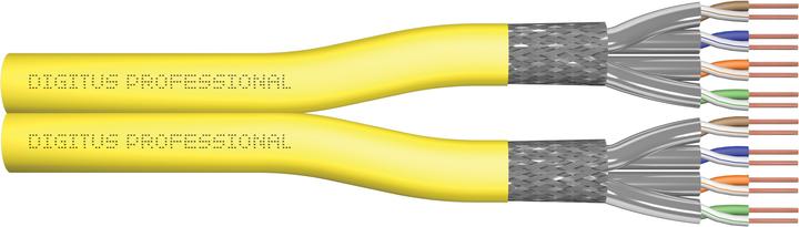 Produktbild Digitus Cat.7A S/FTP, Verlegekabel, 500 m, duplex, Dca (S/FTP, CAT7a, 500 m)