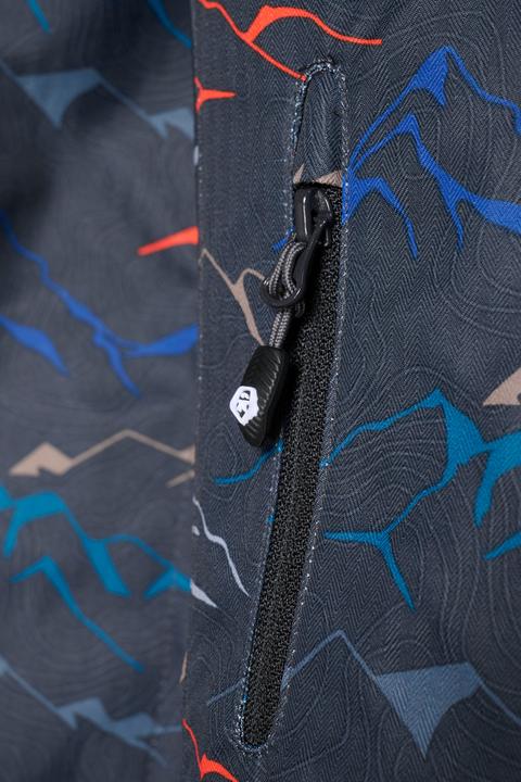 Actual product image Color Kids COSki Jacket AOP - 741119 (116)
