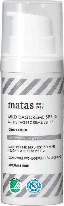Matas Striber Milde Tagescreme SPF15 (50 ml, Tagescreme, SPF 15)
