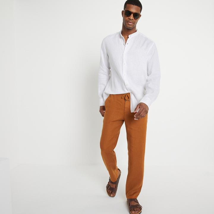 Immagine prodotto La Redoute Collections Camicia a maniche lunghe con collo alto (S)