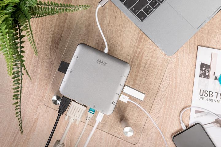 Actual product image Digitus DA-70876 (USB-C, 11 Ports)