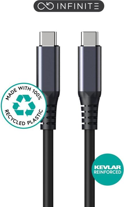 Produktbild eSTUFF INFINITE USB-C Cable 1.2m (1.20 m, USB 3.2 Gen 1)