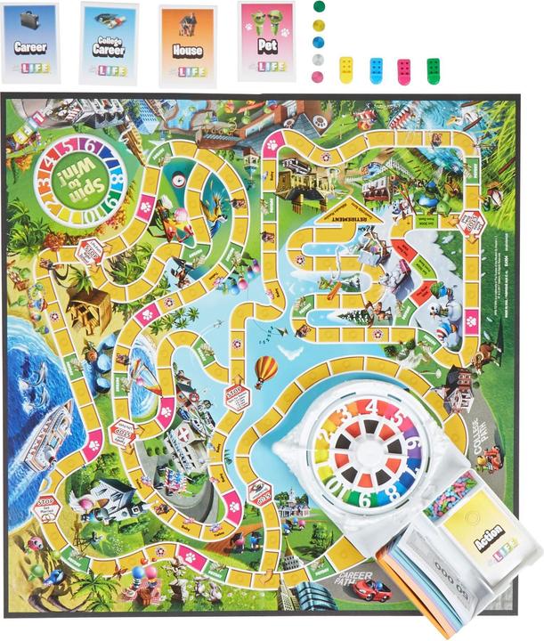 Image du produit Hasbro Jeu de la vie - Rafraîchir (Allemand)