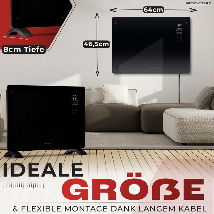 Image du produit Profi-Care ProfiCare PC-GKH 3118 Chauffage électrique 750/1500 watts (1500 W)
