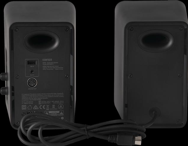 Actual product image Edifier QR30 Speakers (black) (1 pair, 30 W)