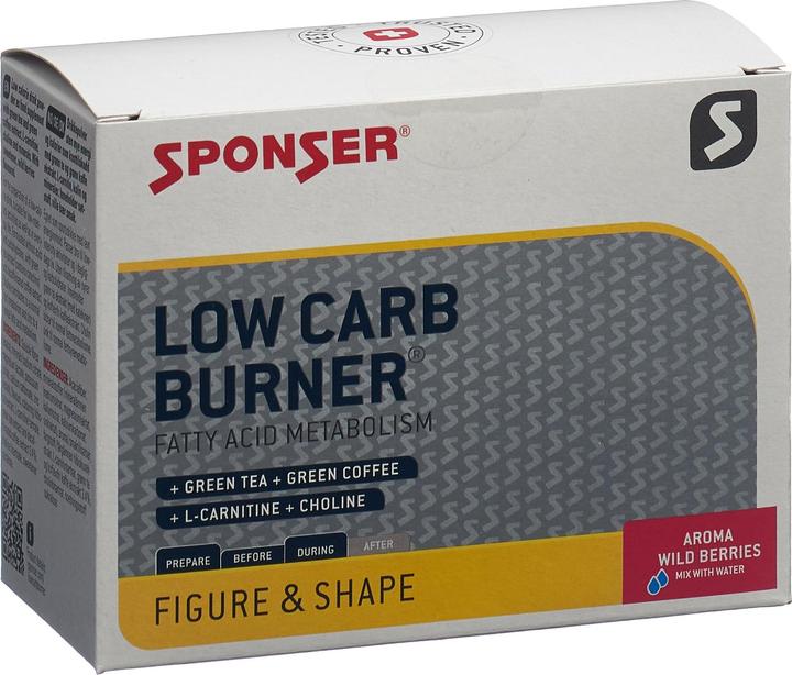 Sponser Low carb burner (Wild berry, 1 pcs., 120 g)