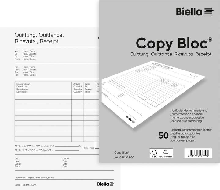 Image du produit Biella Bloc de copie (100 x)