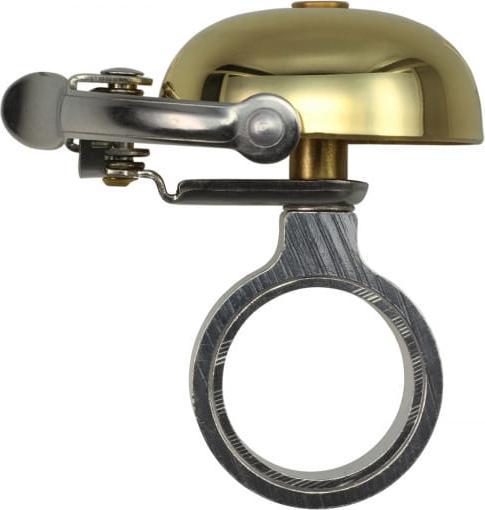 Actual product image Crane Sakura Bell - Fork Stem Clamp - Gold