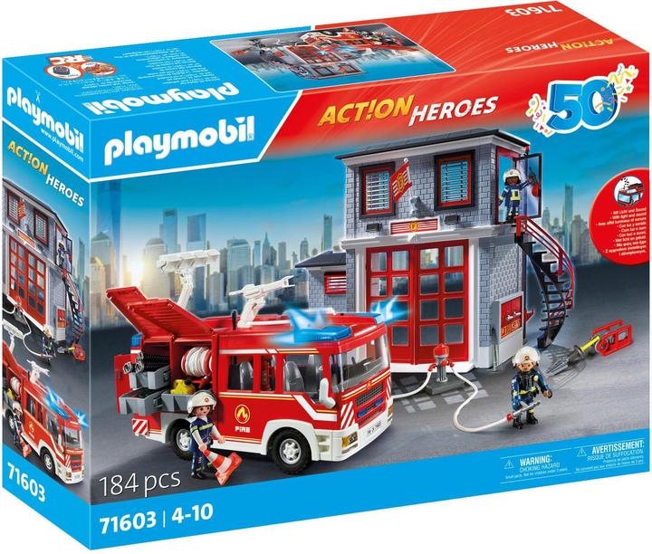 Playmobil Feuerwehr-Megaset (71603, Playmobil City Action)