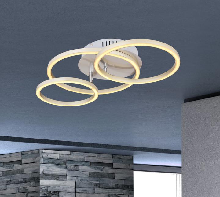 Actual product image Globo Ceiling light Kendy metal matt 1xLED (1500 lm)
