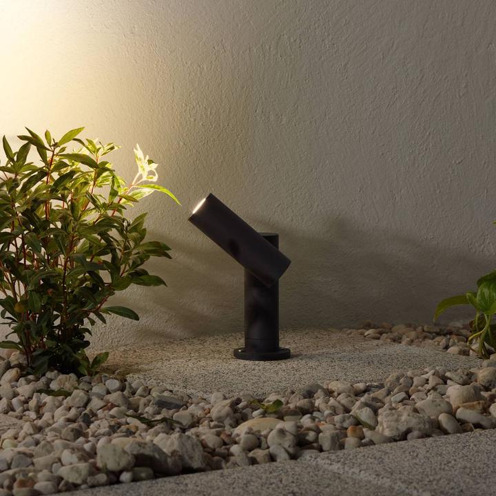 Immagine prodotto Lucande Narea Luce da giardino a LED H14 Grigio Scuro (417 lm, IP65)