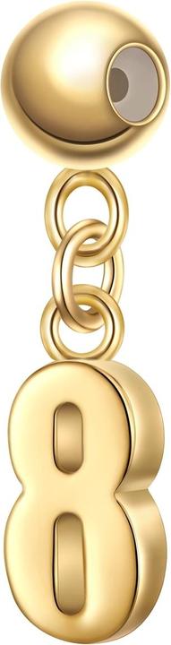 Immagine prodotto Glanzstücke München Ciondolo da donna numero 8 - 36900 (Argento)