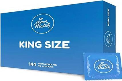 Immagine prodotto Love Match Dimensioni del re (144 pz.)