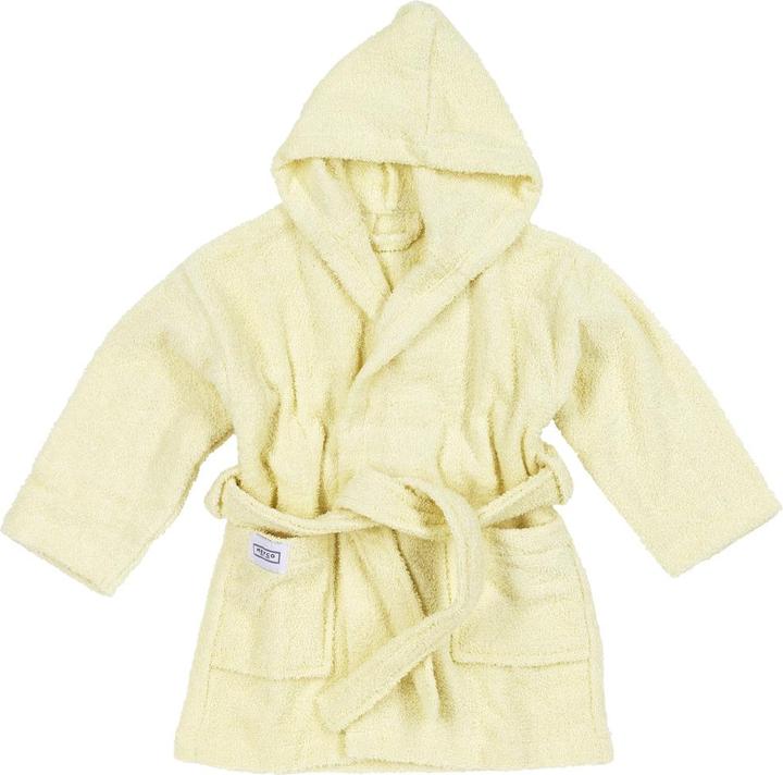 Meyco Bathrobe mt 86/92 basic towelling soft yellow (86, 92)