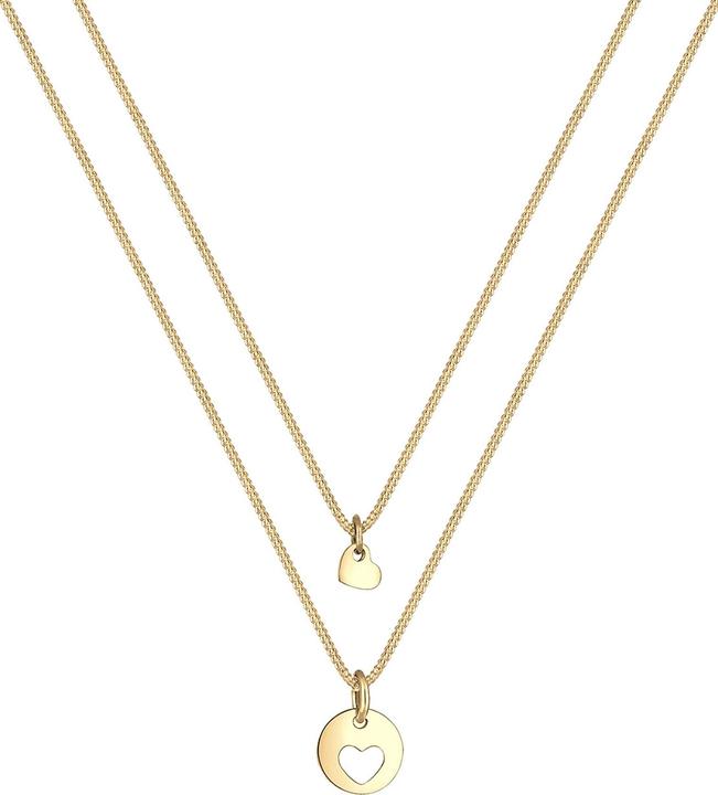 Immagine prodotto Elli Cuore, madre e bambino (Argento 925 Oro rosa, 45 cm)