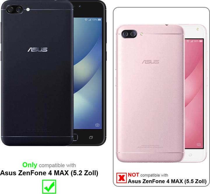 Produktbild Cadorabo Book Invisible Magnet Cover (Asus Zenfone 4 Max)