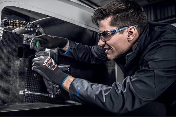 Produktbild Uvex Safety Mechanikerhandschuh Phynomic AirLite A ESD, Schwarz (12)