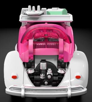 Produktbild Mattel Hot Wheels Red Line Club - VW Exclusive sELECTIONs Kawa-Bug-A