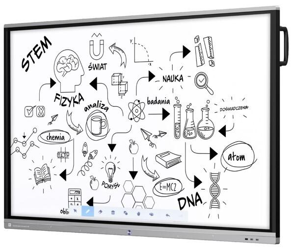 Produktbild Avtek Interaktiver Monitor Touchscreen 8 Connect 75 (3840 x 2160 Pixel, 75")