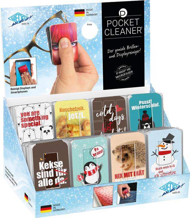 Image du produit Wedo Patte de nettoyage pour lunettes et écrans PocketCleaner