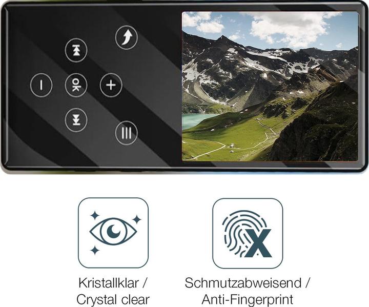 Image du produit Dipos Film de Protection d’écran Crystalclear pour Gueray Q9 MP3-Player