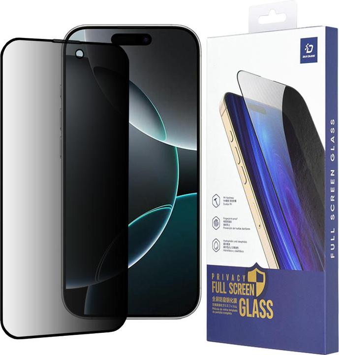 Actual product image Dux Ducis Privacy glass (1 Piece, Apple iPhone 16 Pro)