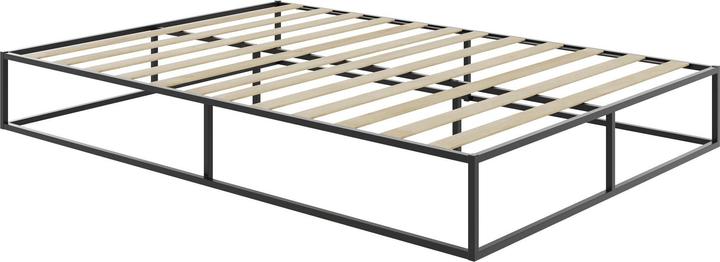 tectake Metallrahmenbett Kyoto mit Lattenrost, 250 kg (200 x 140 cm)