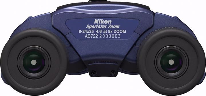 Image du produit Nikon Jumelles Sportstar Zoom 8-24x25 Bleu (24 x, 25 mm)