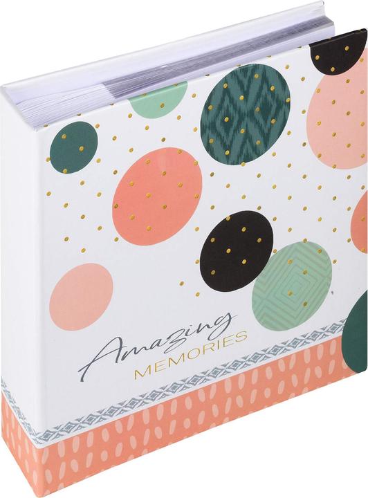 Walther Design Amazing Memories lachs 10x15 200 Fotos Memo ME486R (10 x 15 cm)