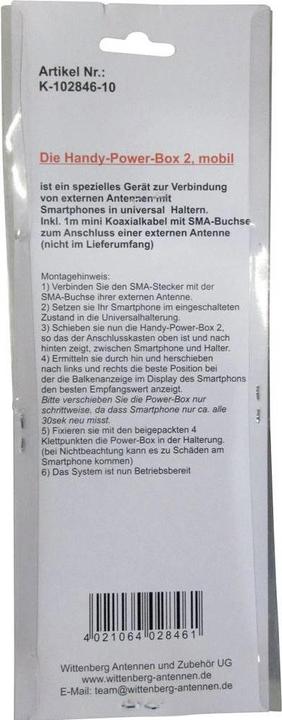 Produktbild Wittenberg Antennen Handy Box 2