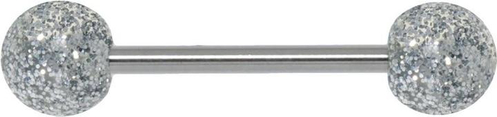 Bijouteria Zungenpiercing (Acrylglas, Chirurgenstahl 316L)