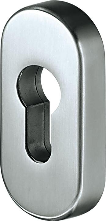 Actual product image Wilh. Schlechtendahl und Söhne Security escutcheon SH-Schiebe - cylinder escutcheon, 33 x 74 x 9 mm, satin stainless steel (Door set)