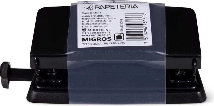 Actual product image Papeteria Hole punch 10 sheets black