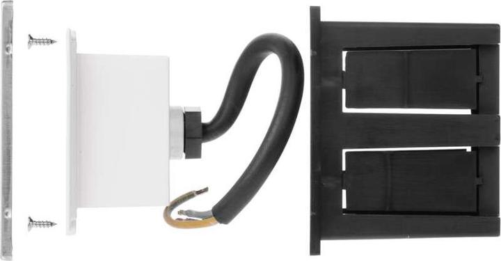 Produktbild Emos LED Treppenlicht – Einbauleuchte 80×80, 1,5W warmweiss IP65 (65 lm)