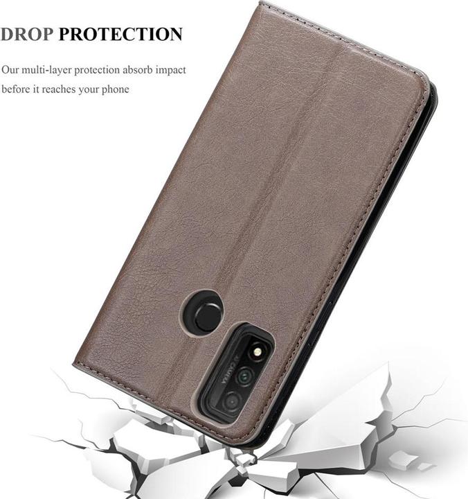 Immagine prodotto Cadorabo Copertina magnetica invisibile del libro (Huawei P Smart (2020))